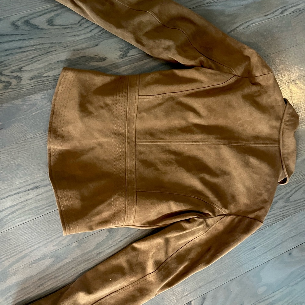 Suede brown jacket - Picture 3 of 3